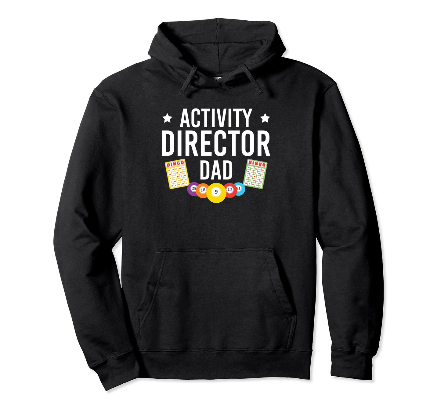 Activity Director Dad Activity Planner Hoodie - Graphic Print for Adults - T-Shirt, Sweatshirt, Hoodie