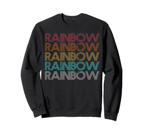 Rainbow Sweatshirt - Minimalist Print Unisex - T-Shirt, Sweatshirt, Hoodie