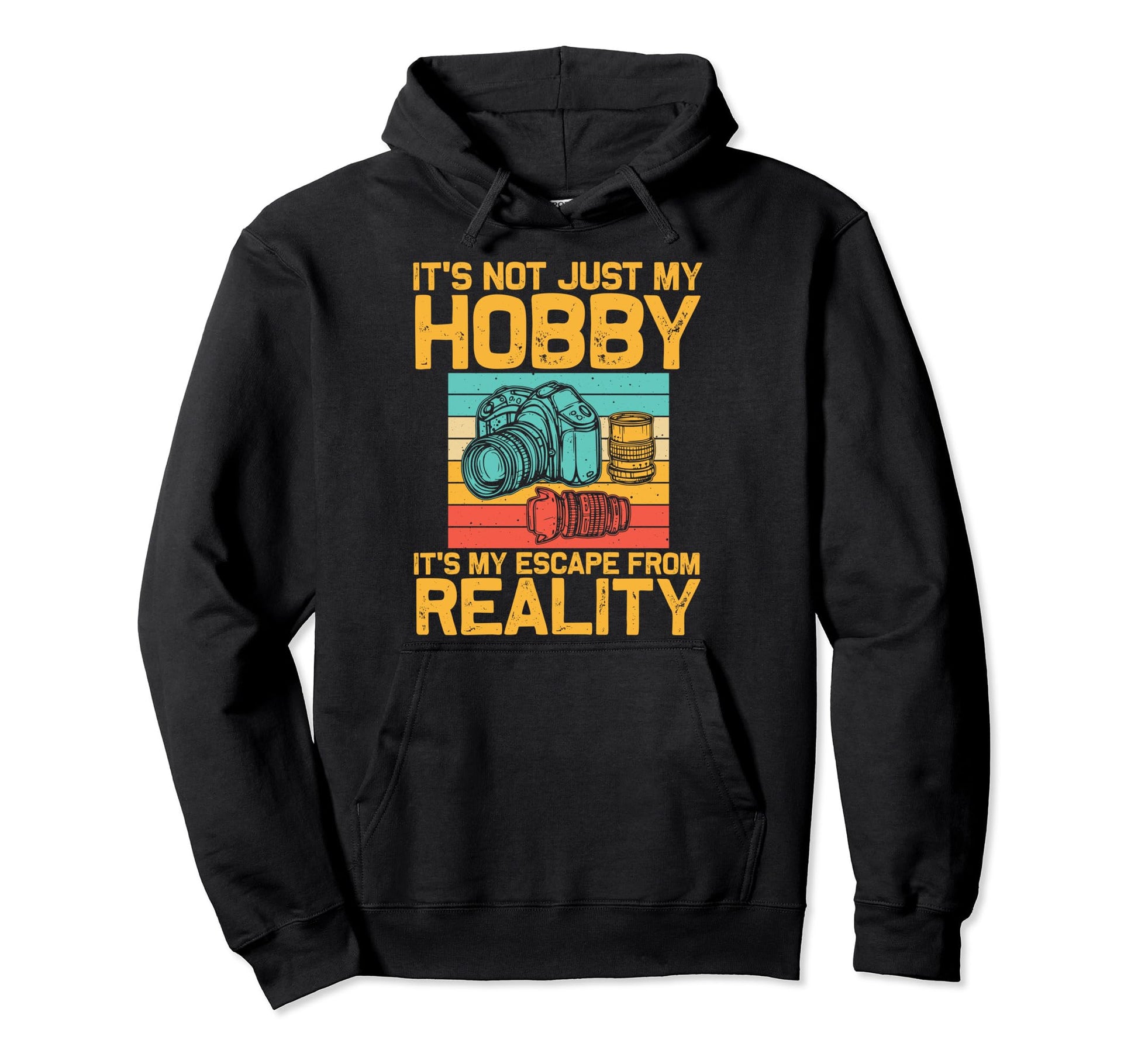 Photographer Photography Lover Hoodie - Fun Novelty Design for Adults - T-Shirt, Sweatshirt, Hoodie