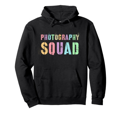 Yearbook Photography Squad Hoodie - Casual Everyday Wear Men Women - T-Shirt, Sweatshirt, Hoodie