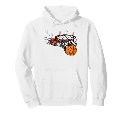Basketball Ball Player Basketball Hoodie - Fun Novelty Design for Adults - T-Shirt, Sweatshirt, Hoodie