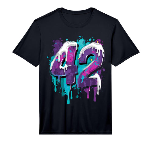 Baseball 42 Number Performance T-Shirt - Aesthetic Graphic Unisex - T-Shirt, Sweatshirt, Hoodie