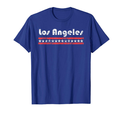Los Angeles California Star Stripe T-Shirt - Streetwear Style Unisex - T-Shirt, Sweatshirt, Hoodie