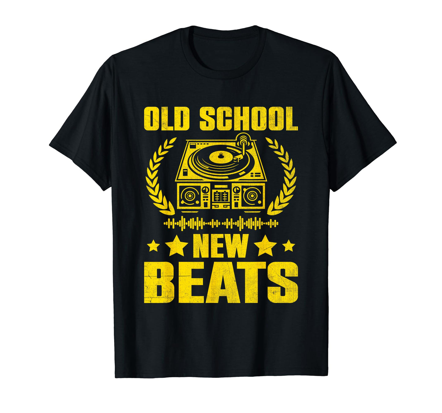 Funny Old School Dj Equipment Table T-Shirt - Novelty Apparel Men Women - T-Shirt, Sweatshirt, Hoodie