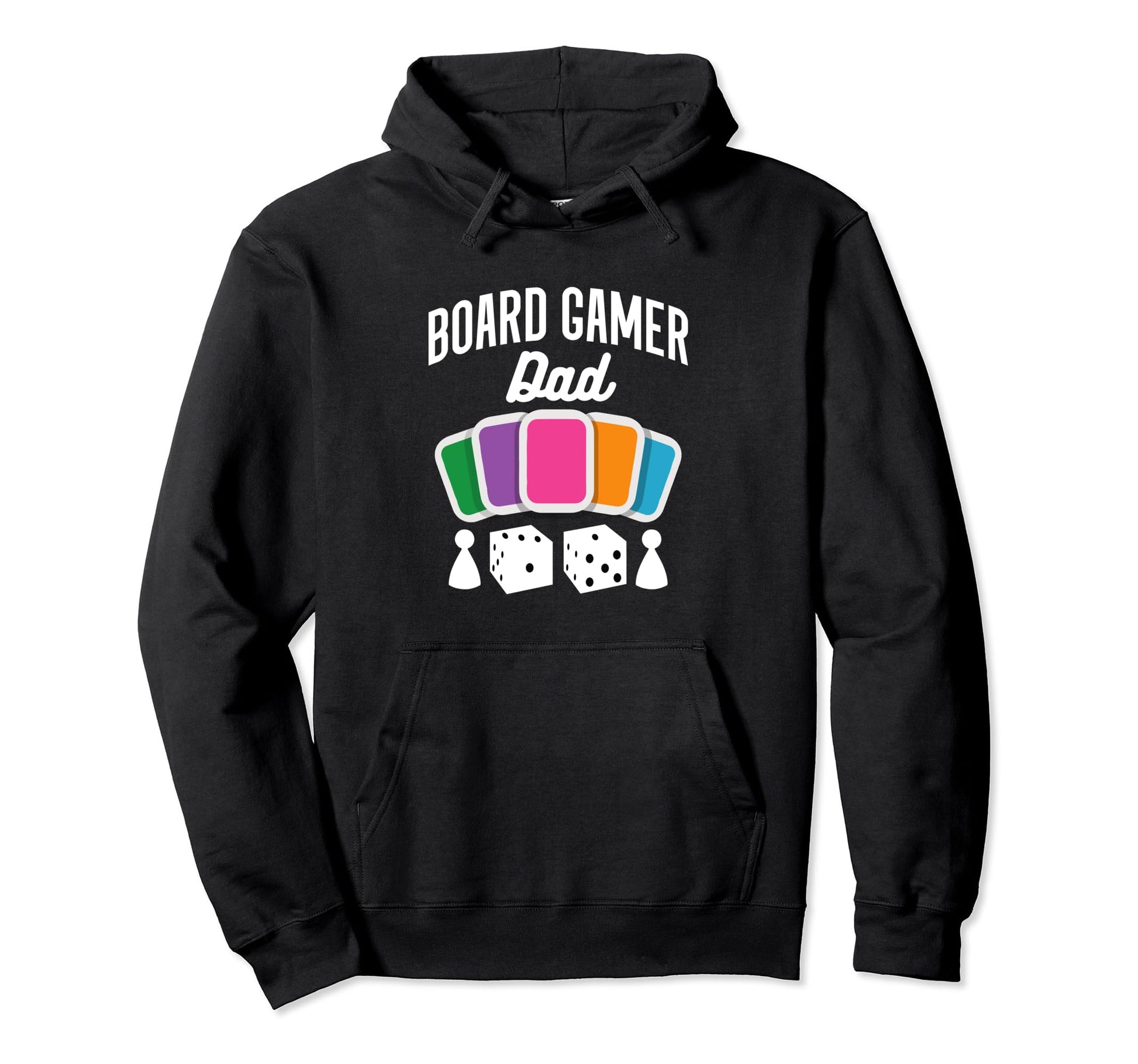 Board Gamer Dad Tabletop Board Games Hoodie - Streetwear Style Men Women - T-Shirt, Sweatshirt, Hoodie