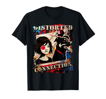 Funny And Dog Graffiti Grunge 90S T-Shirt - Fun Novelty Design for Adults - T-Shirt, Sweatshirt, Hoodie