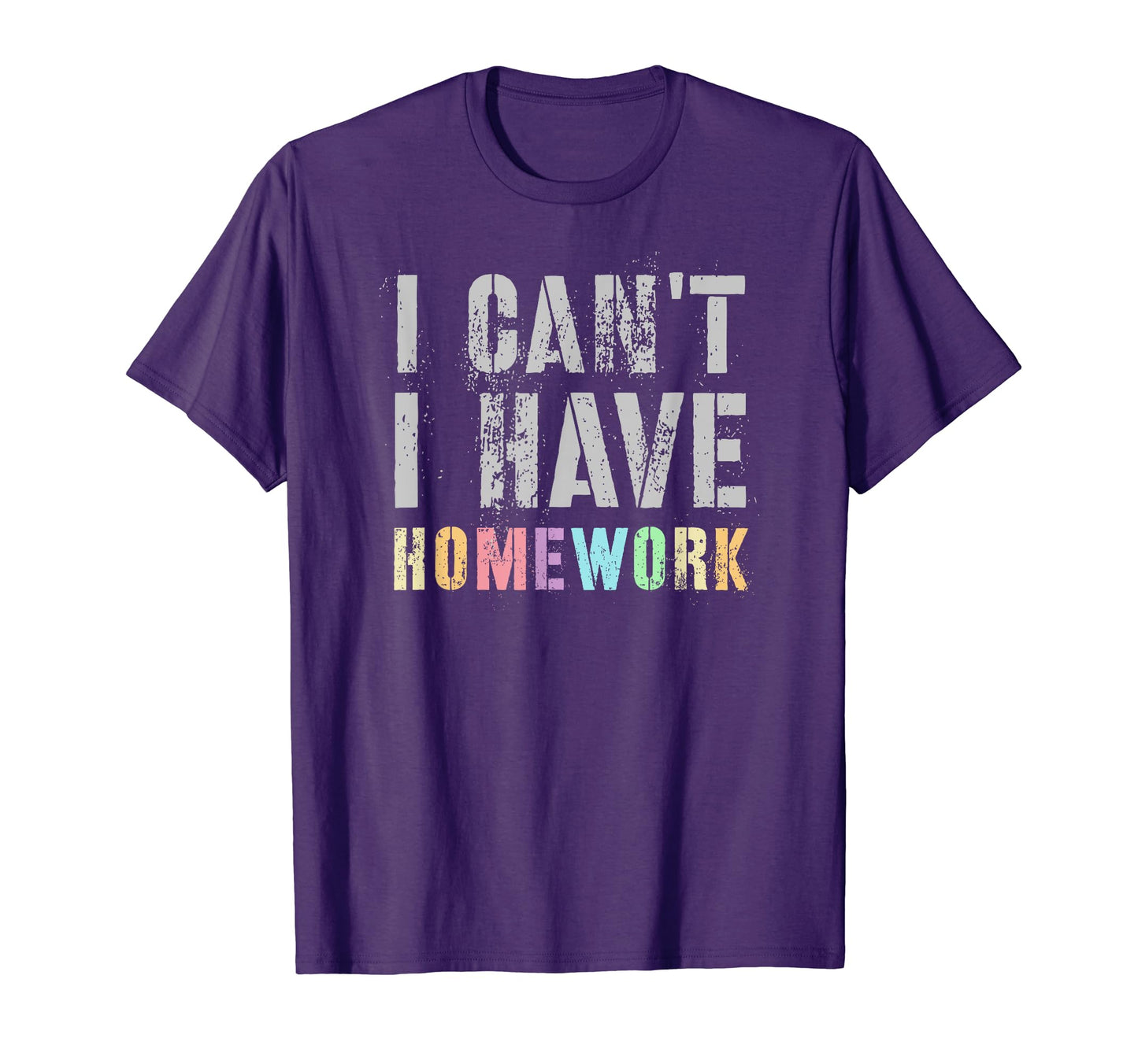 Rockstar I Cant I Have Homework T-Shirt - Casual Everyday Wear Unisex - T-Shirt, Sweatshirt, Hoodie