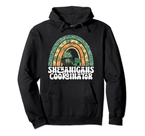 Shenanigans Coordinator Rainbow Hoodie - Minimalist Print Men Women - T-Shirt, Sweatshirt, Hoodie
