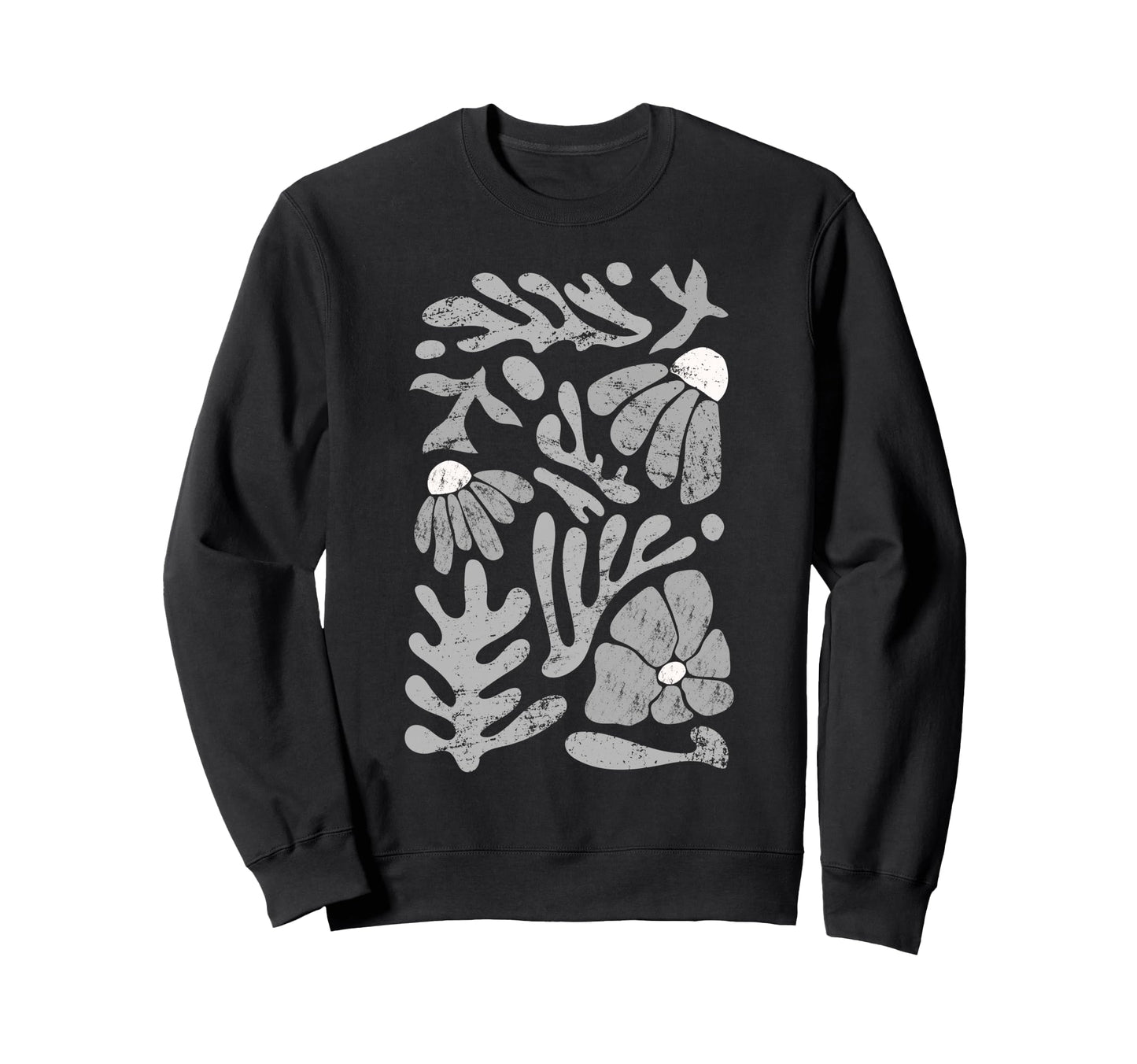 Boho Bloom Vibe Boho Art Flower Sweatshirt - Novelty Apparel for Adults - T-Shirt, Sweatshirt, Hoodie