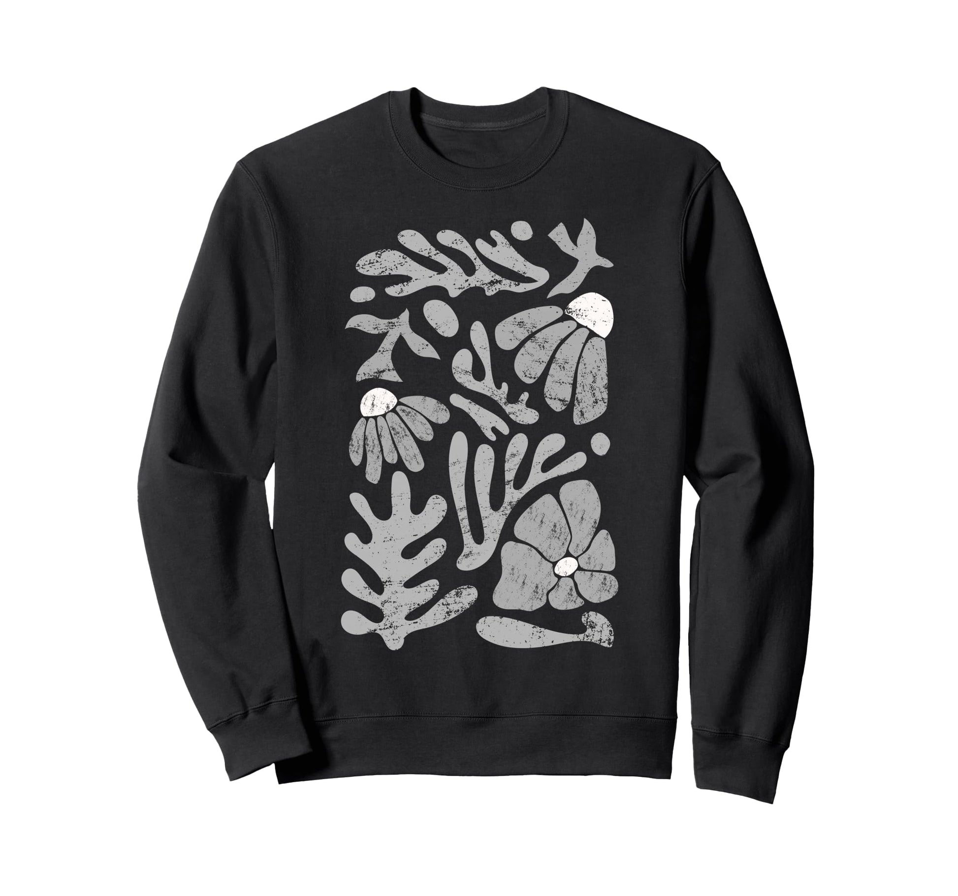 Boho Bloom Vibe Boho Art Flower Sweatshirt - Novelty Apparel for Adults - T-Shirt, Sweatshirt, Hoodie