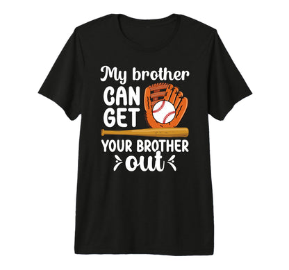 Funny Baseball Sister Baseball T-Shirt - Streetwear Style for Adults - T-Shirt, Sweatshirt, Hoodie