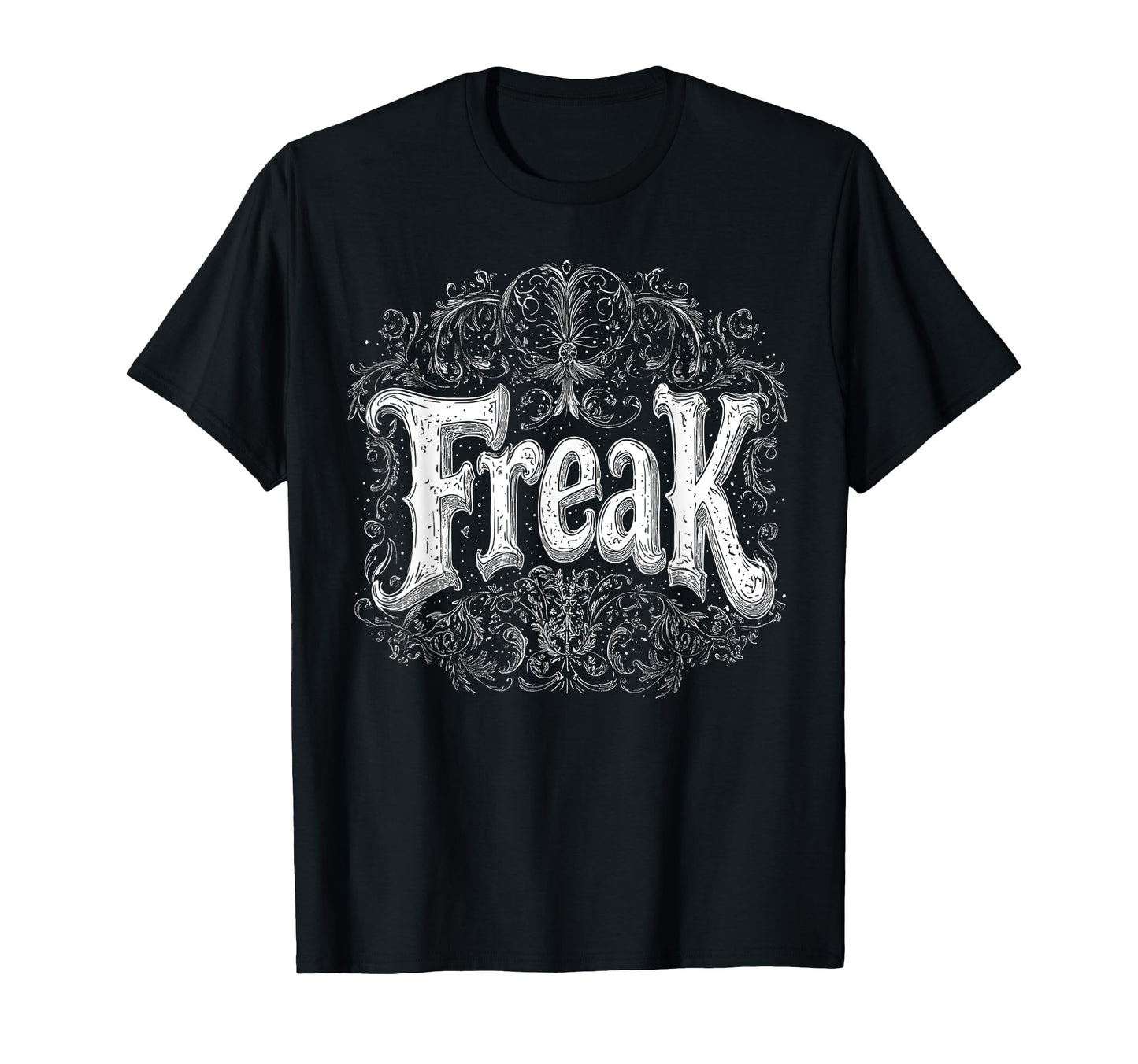 Freak Gothic Alt Grunge Hip Hop Y2K Emo T-Shirt - Custom Art Print Unisex - T-Shirt, Sweatshirt, Hoodie