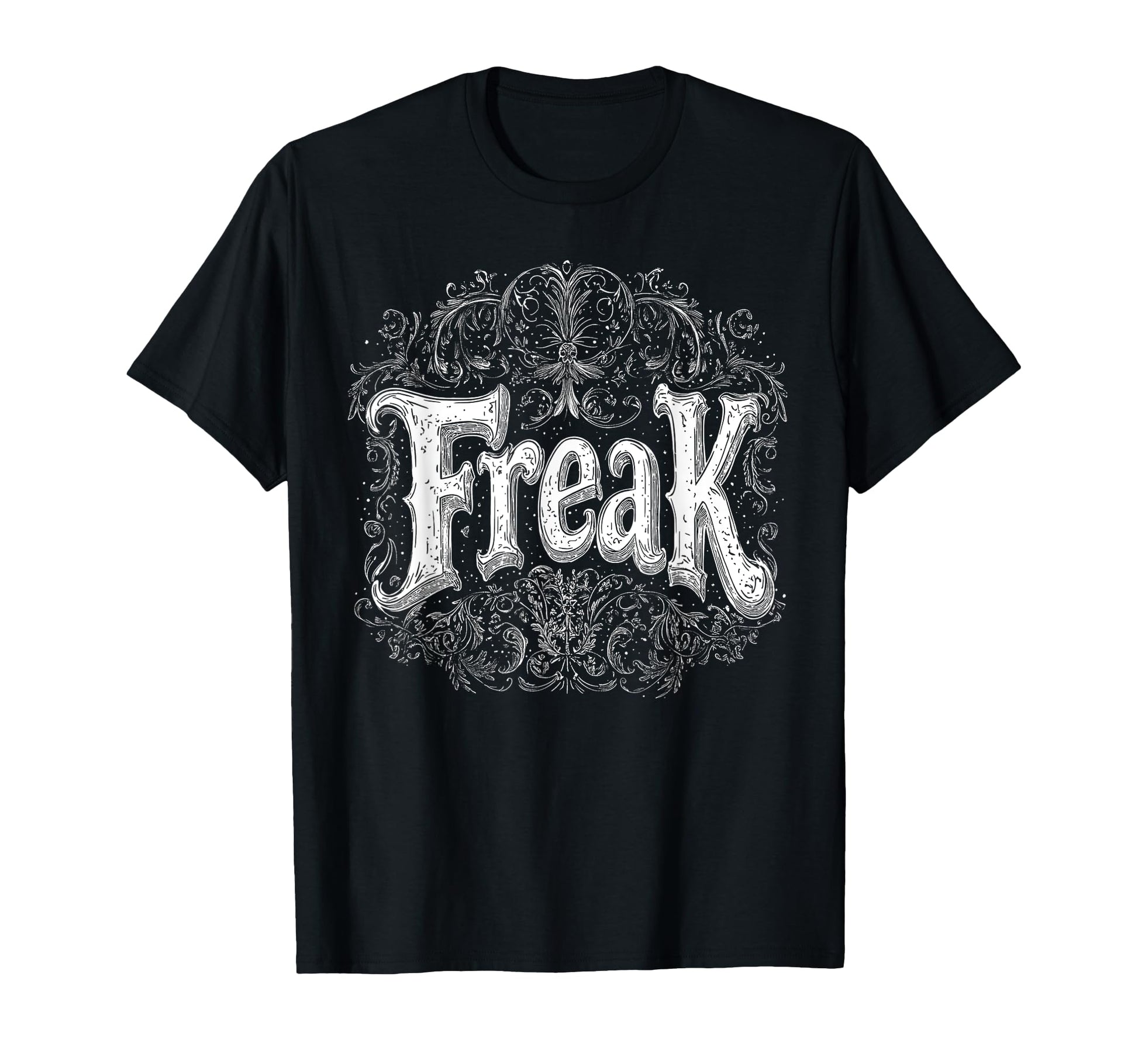 Freak Gothic Alt Grunge Hip Hop Y2K Emo T-Shirt - Custom Art Print Unisex - T-Shirt, Sweatshirt, Hoodie
