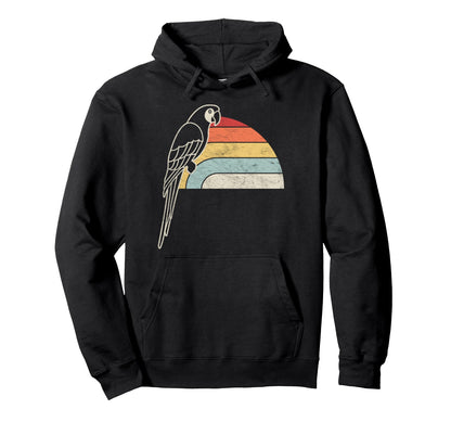 Parrot Rainbow Sunset Hoodie - Streetwear Style Men Women - T-Shirt, Sweatshirt, Hoodie