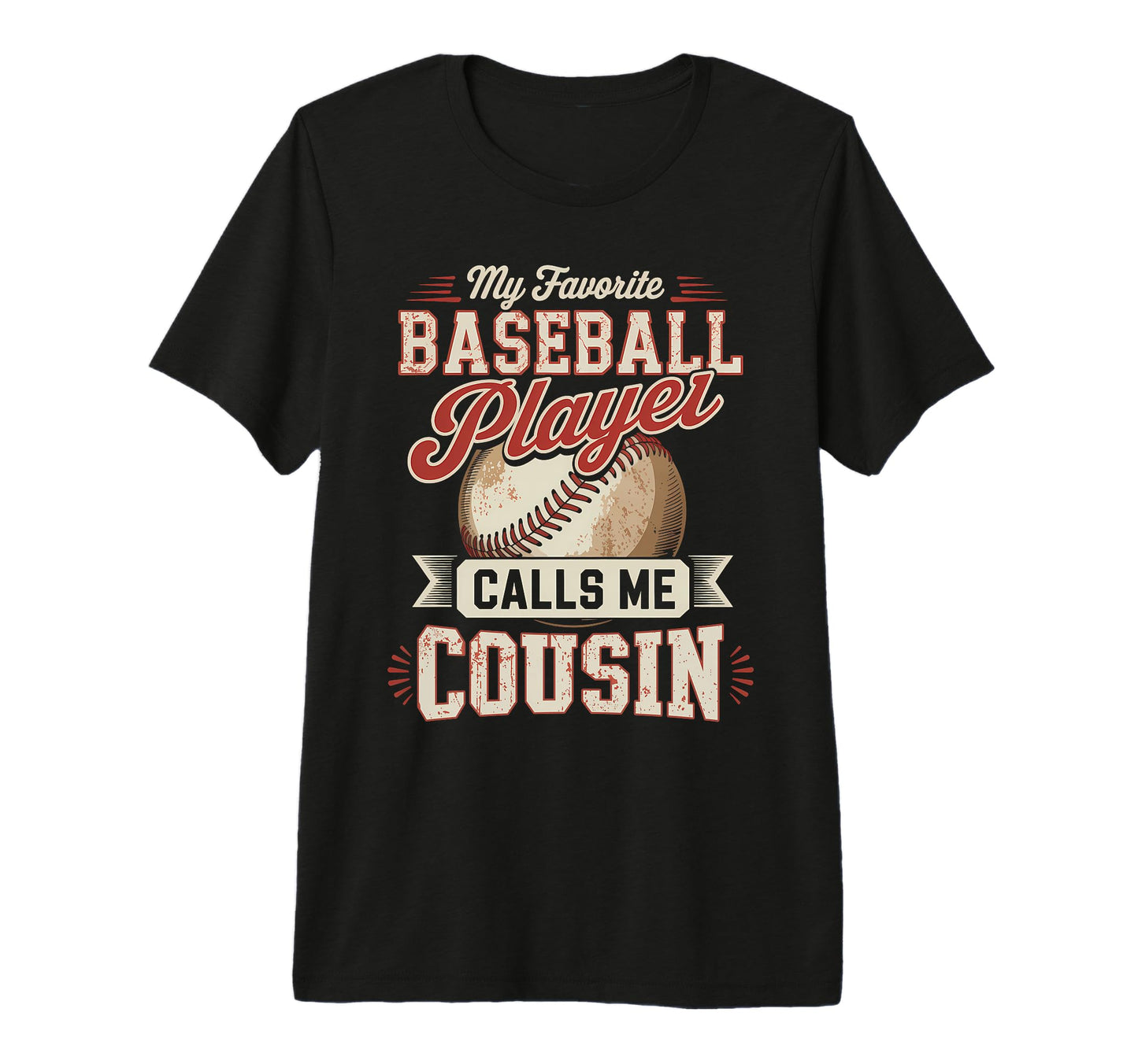 My Favorite Baseball Player Calls Me T-Shirt - Minimalist Print for Adults - T-Shirt, Sweatshirt, Hoodie