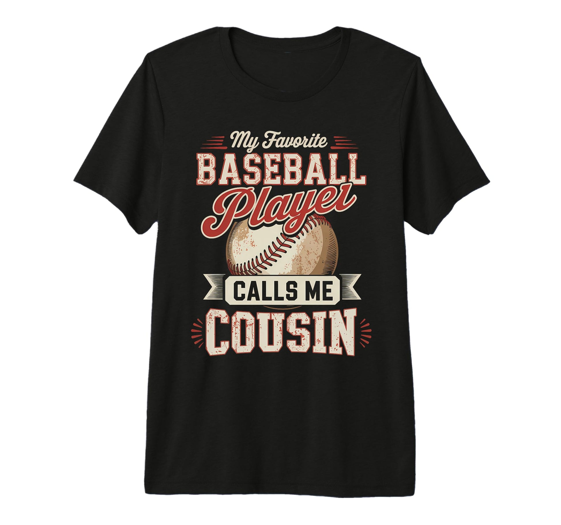 My Favorite Baseball Player Calls Me T-Shirt - Minimalist Print for Adults - T-Shirt, Sweatshirt, Hoodie