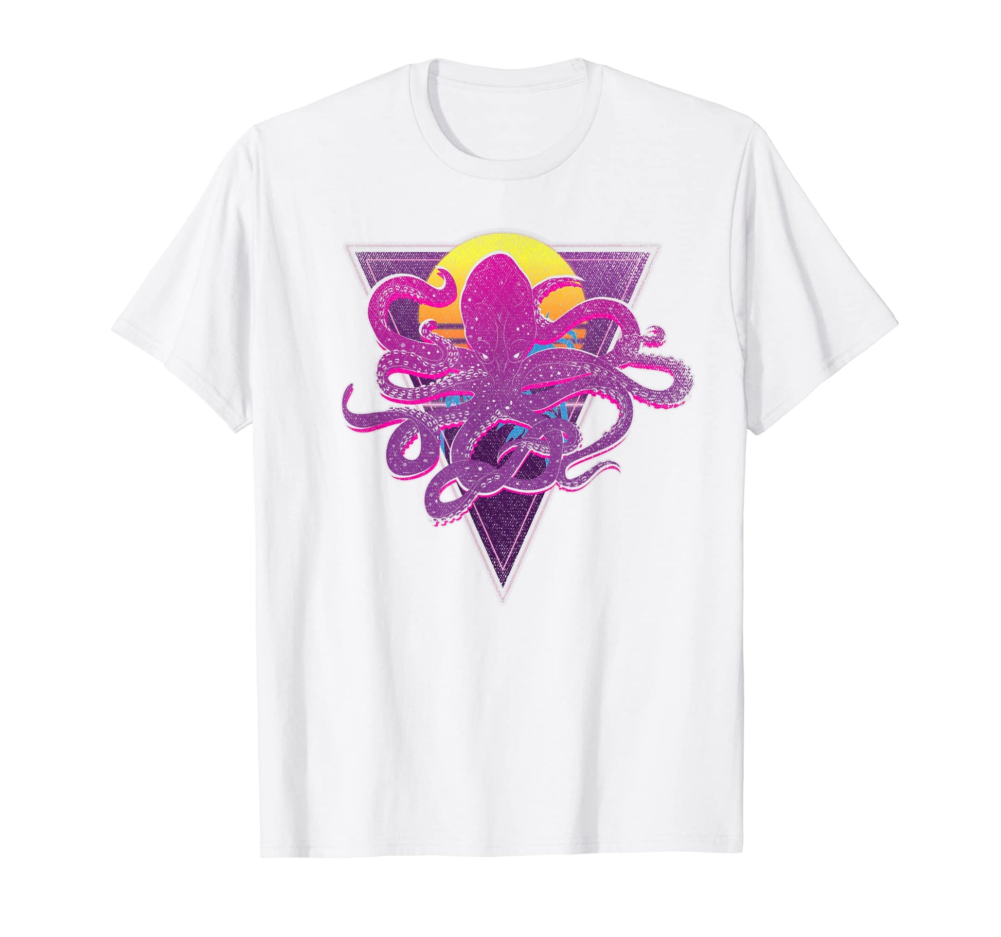 Kraken Animal Sea Monster 80S T-Shirt - Trendy Graphic for Adults - T-Shirt, Sweatshirt, Hoodie