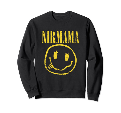 Nirmama Grunge Rock Mom 90S Rocker Sweatshirt - Unique Graphic for Adults - T-Shirt, Sweatshirt, Hoodie
