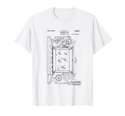 Camera Photographic Patent 1934 Drawing T-Shirt - Unique Graphic Unisex - T-Shirt, Sweatshirt, Hoodie
