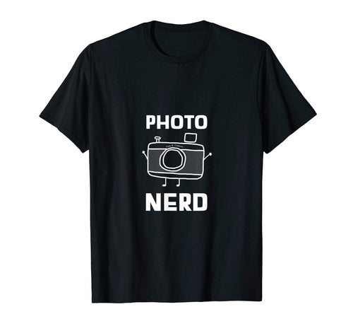 Photo Nerd Camera Photo Gear T-Shirt - Trendy Graphic Unisex - T-Shirt, Sweatshirt, Hoodie