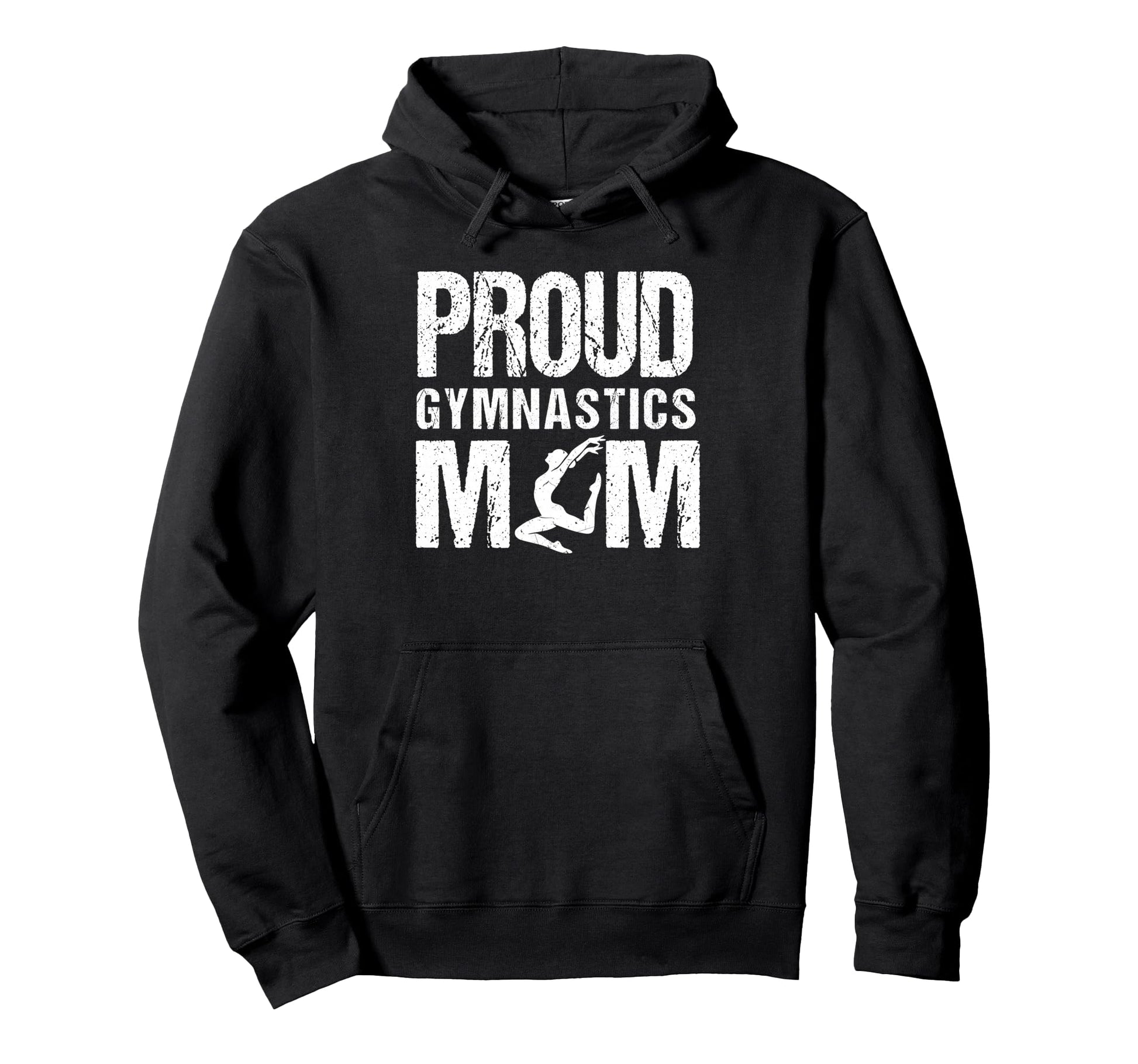 Proud Gymnastics Mom Game Day Sports Hoodie - Unique Graphic for Adults - T-Shirt, Sweatshirt, Hoodie