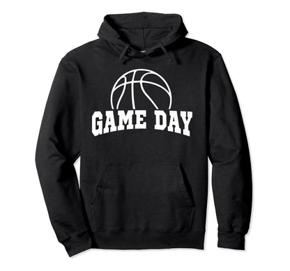 Basketball Game Day Basketball Mom Life Game Hoodie - Graphic Print Unisex - T-Shirt, Sweatshirt, Hoodie