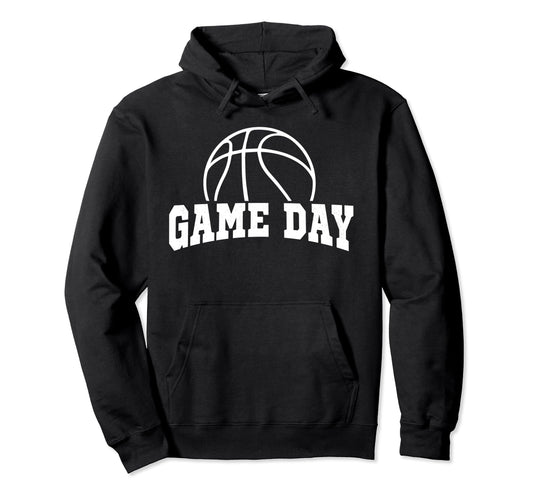 Basketball Game Day Basketball Mom Life Game Hoodie - Graphic Print Unisex - T-Shirt, Sweatshirt, Hoodie