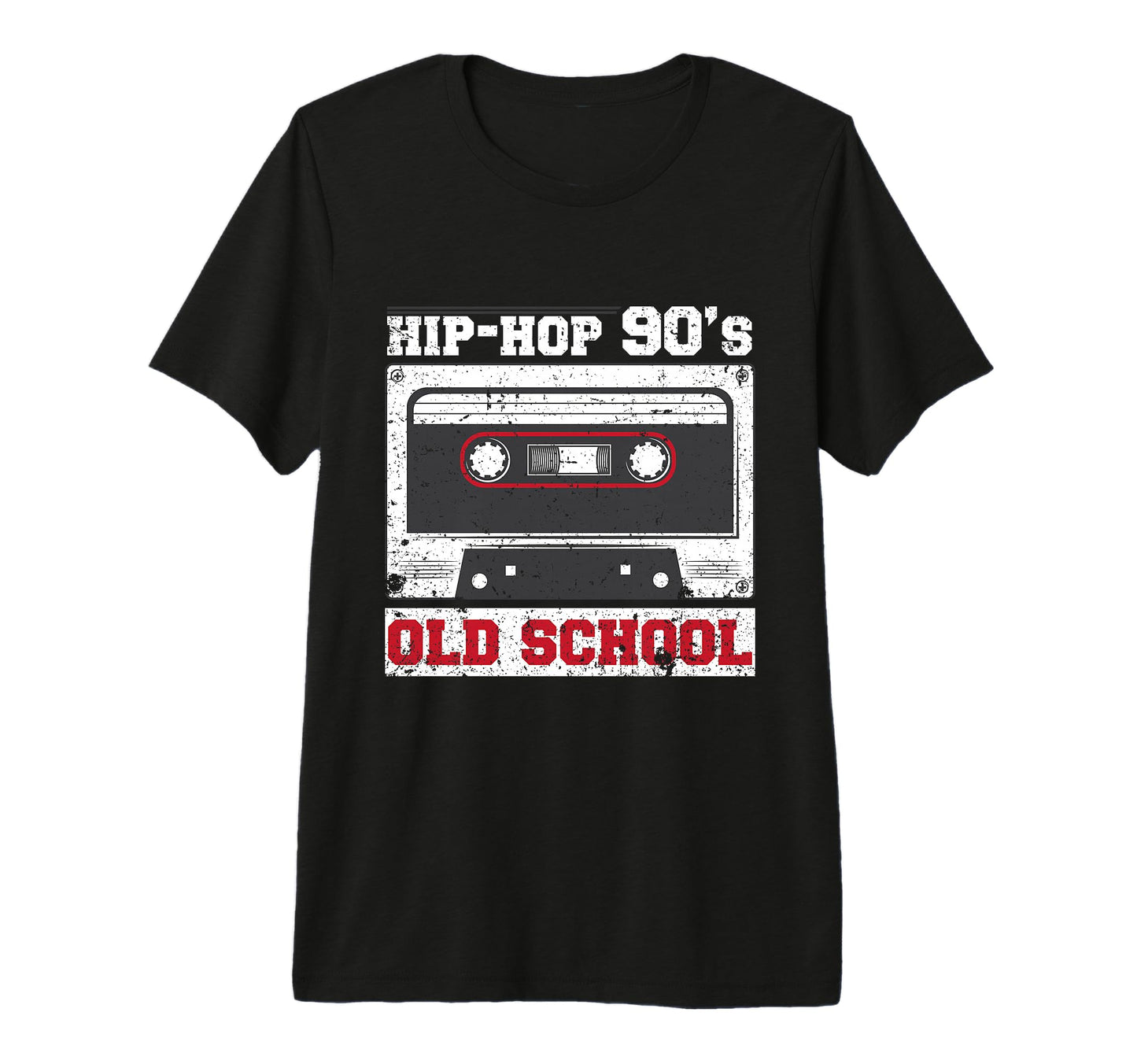 90S Hip Hop 90S Hip Hop Oldschool Tri T-Shirt - Custom Art Print Men Women - T-Shirt, Sweatshirt, Hoodie