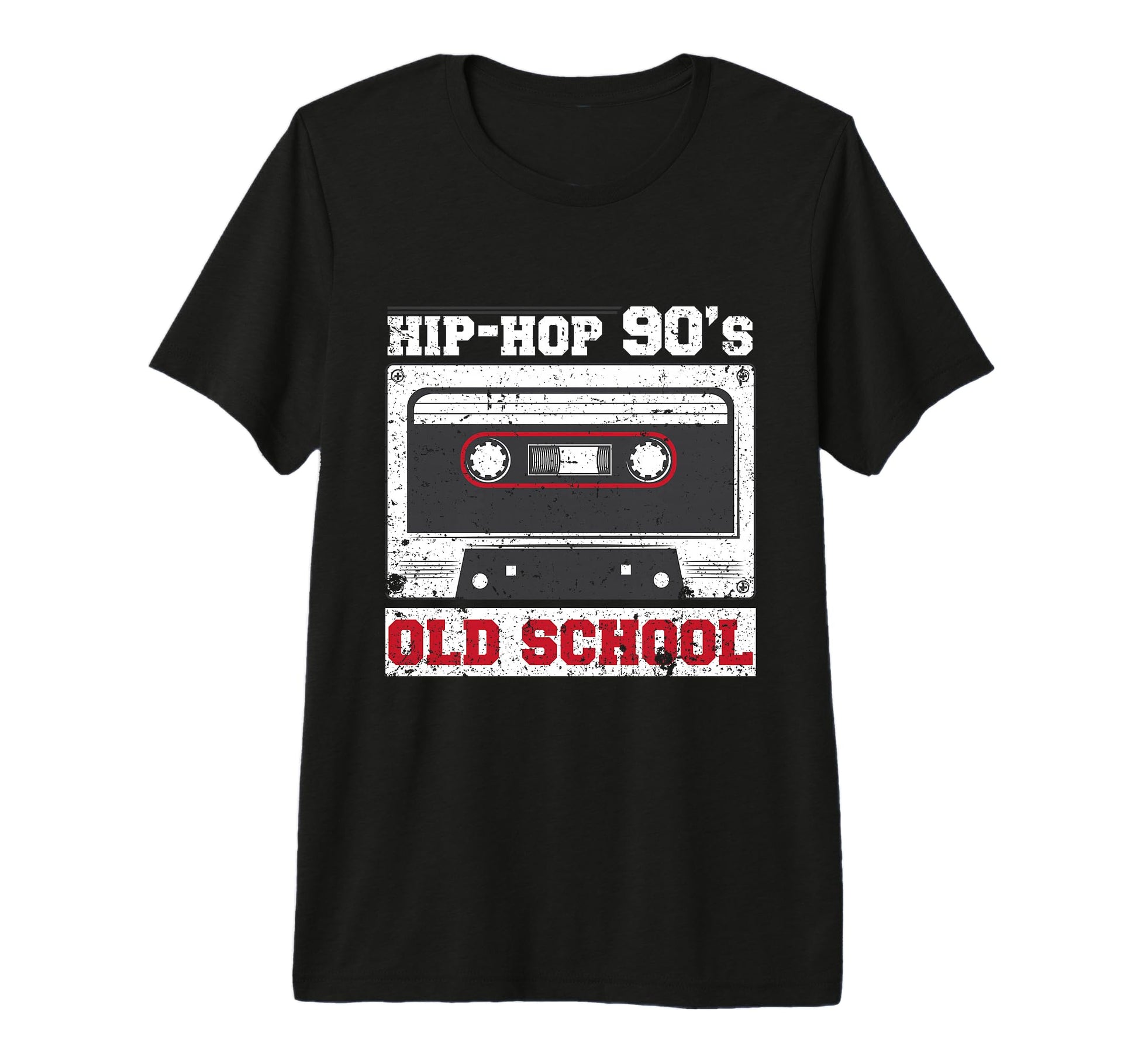 90S Hip Hop 90S Hip Hop Oldschool Tri T-Shirt - Custom Art Print Men Women - T-Shirt, Sweatshirt, Hoodie