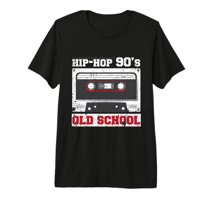 90S Hip Hop 90S Hip Hop Oldschool Tri T-Shirt - Custom Art Print Men Women - T-Shirt, Sweatshirt, Hoodie
