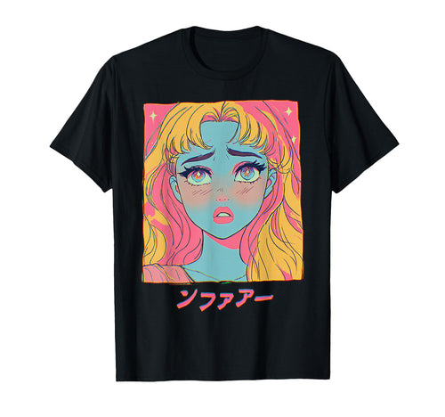 Goth Grunge Demon Anime Waifu Horror Alt T-Shirt - Novelty Apparel Unisex - T-Shirt, Sweatshirt, Hoodie