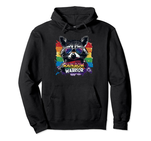 Funny Raccoon Love Sunglasses Summer Gift Hoodie - Unique Graphic Unisex - T-Shirt, Sweatshirt, Hoodie
