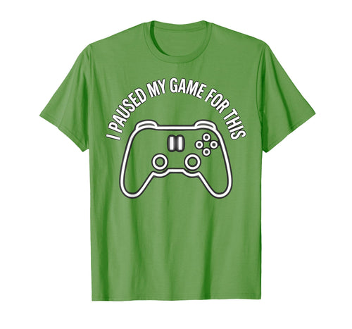 I Paused My Game This Funny Dad Grass T-Shirt - Unique Graphic Men Women - T-Shirt, Sweatshirt, Hoodie