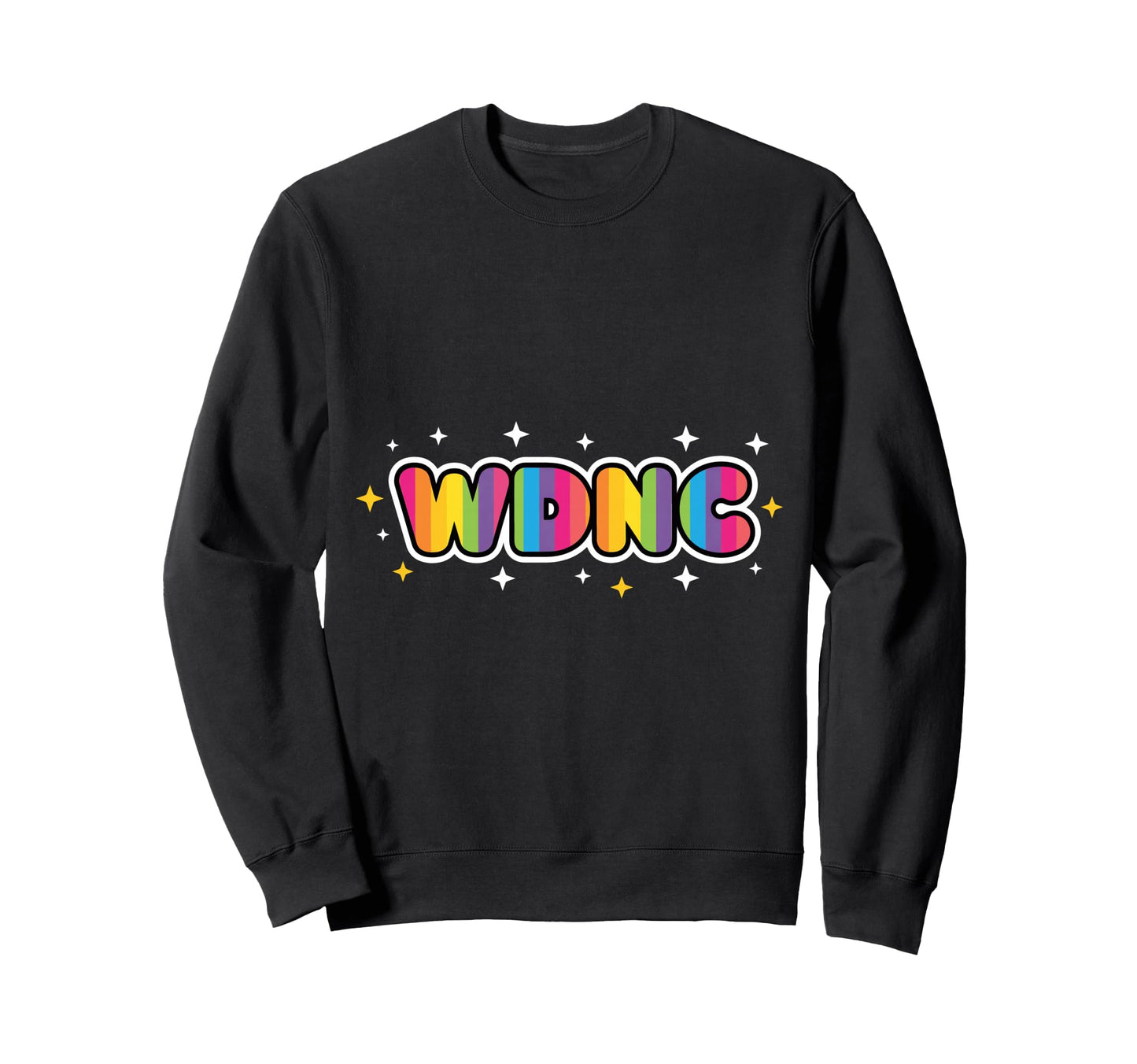 We Do Not Care Funny Sarcastic Rainbow Sweatshirt - Unique Graphic Unisex - T-Shirt, Sweatshirt, Hoodie