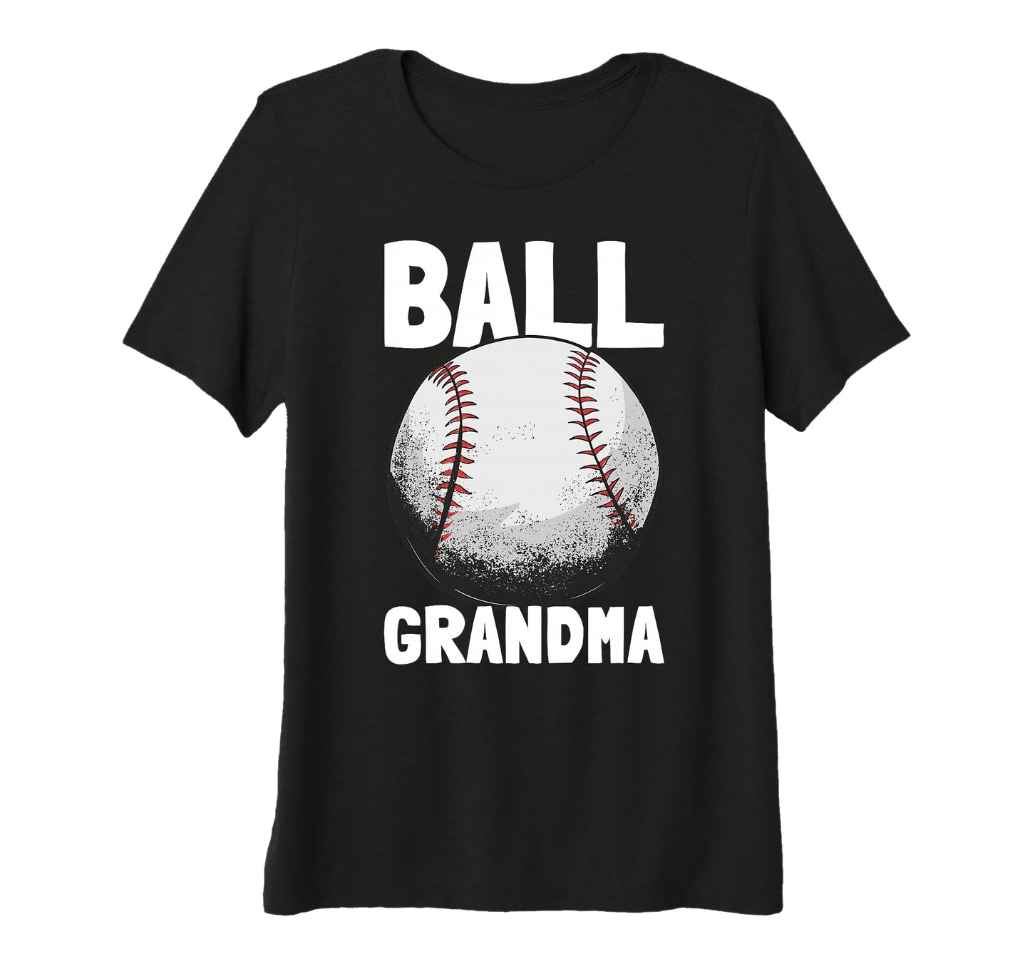 Womens Baseball Grandma Funny T-Shirt - Custom Art Print for Adults - T-Shirt, Sweatshirt, Hoodie