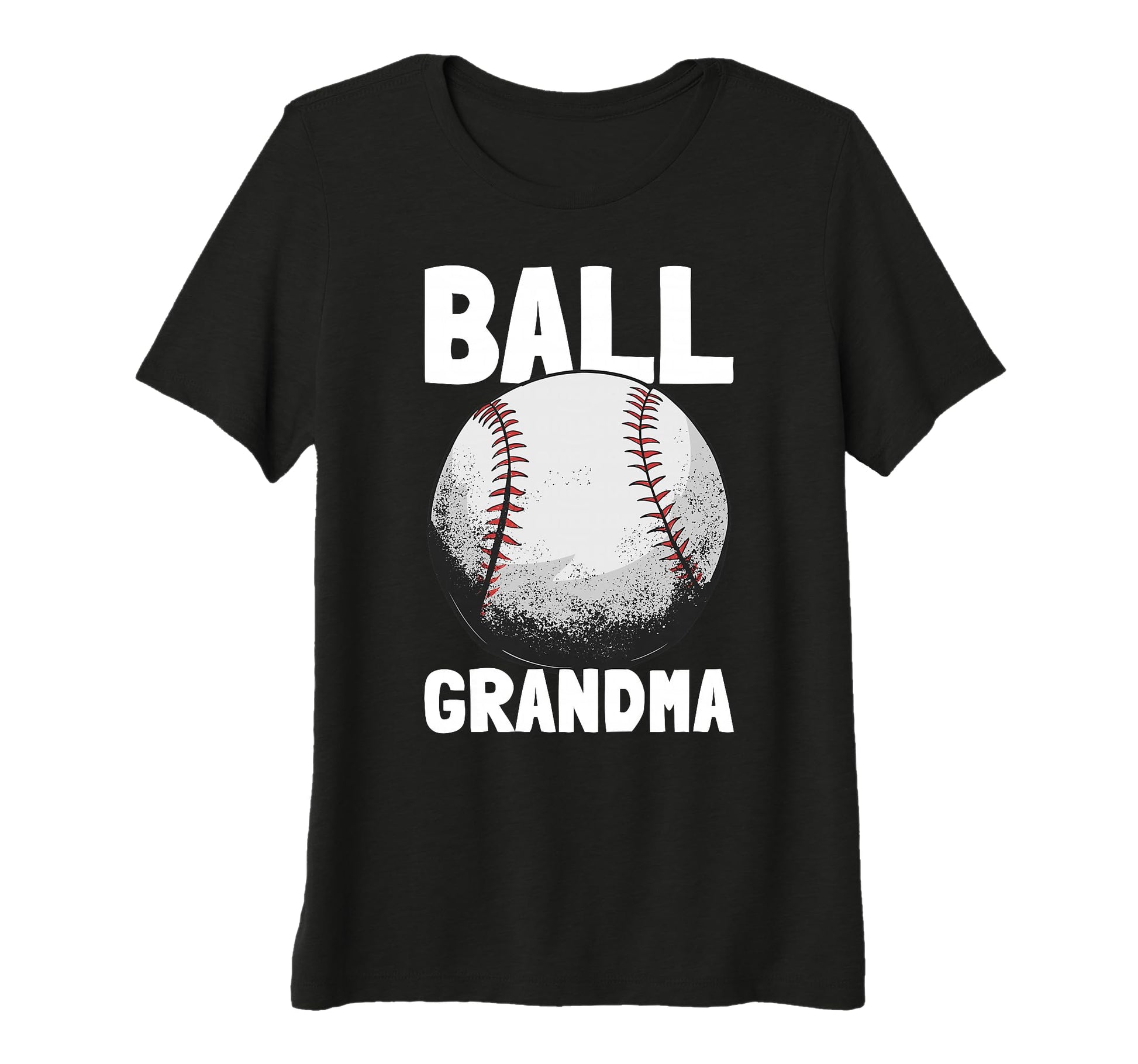 Womens Baseball Grandma Funny T-Shirt - Custom Art Print for Adults - T-Shirt, Sweatshirt, Hoodie