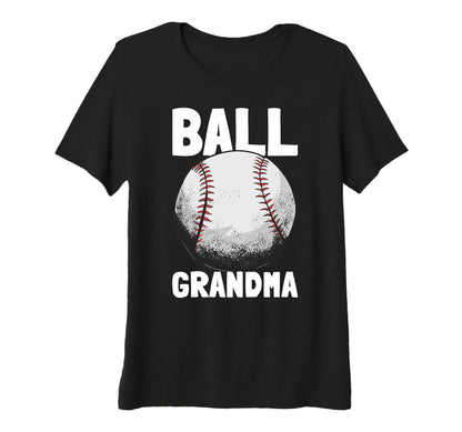 Womens Baseball Grandma Funny T-Shirt - Custom Art Print for Adults - T-Shirt, Sweatshirt, Hoodie