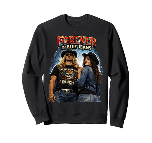 Forever Blue Jeans Western Rock Biker Sweatshirt - Streetwear Style Unisex - T-Shirt, Sweatshirt, Hoodie
