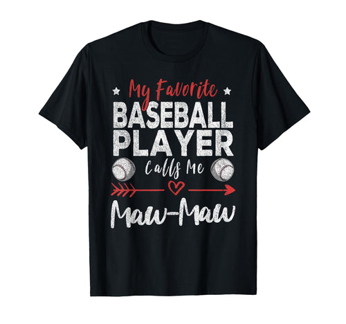 My Favorite Baseball Player Calls Me T-Shirt - Minimalist Print for Adults - T-Shirt, Sweatshirt, Hoodie