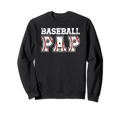 Baseball Pap Baseball Player Pap Sweatshirt - Minimalist Print Unisex - T-Shirt, Sweatshirt, Hoodie
