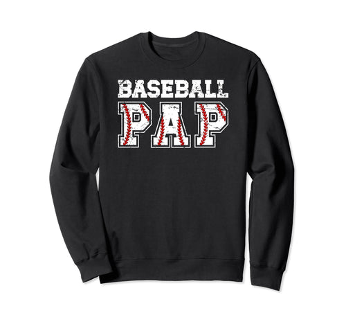 Baseball Pap Baseball Player Pap Sweatshirt - Minimalist Print Unisex - T-Shirt, Sweatshirt, Hoodie