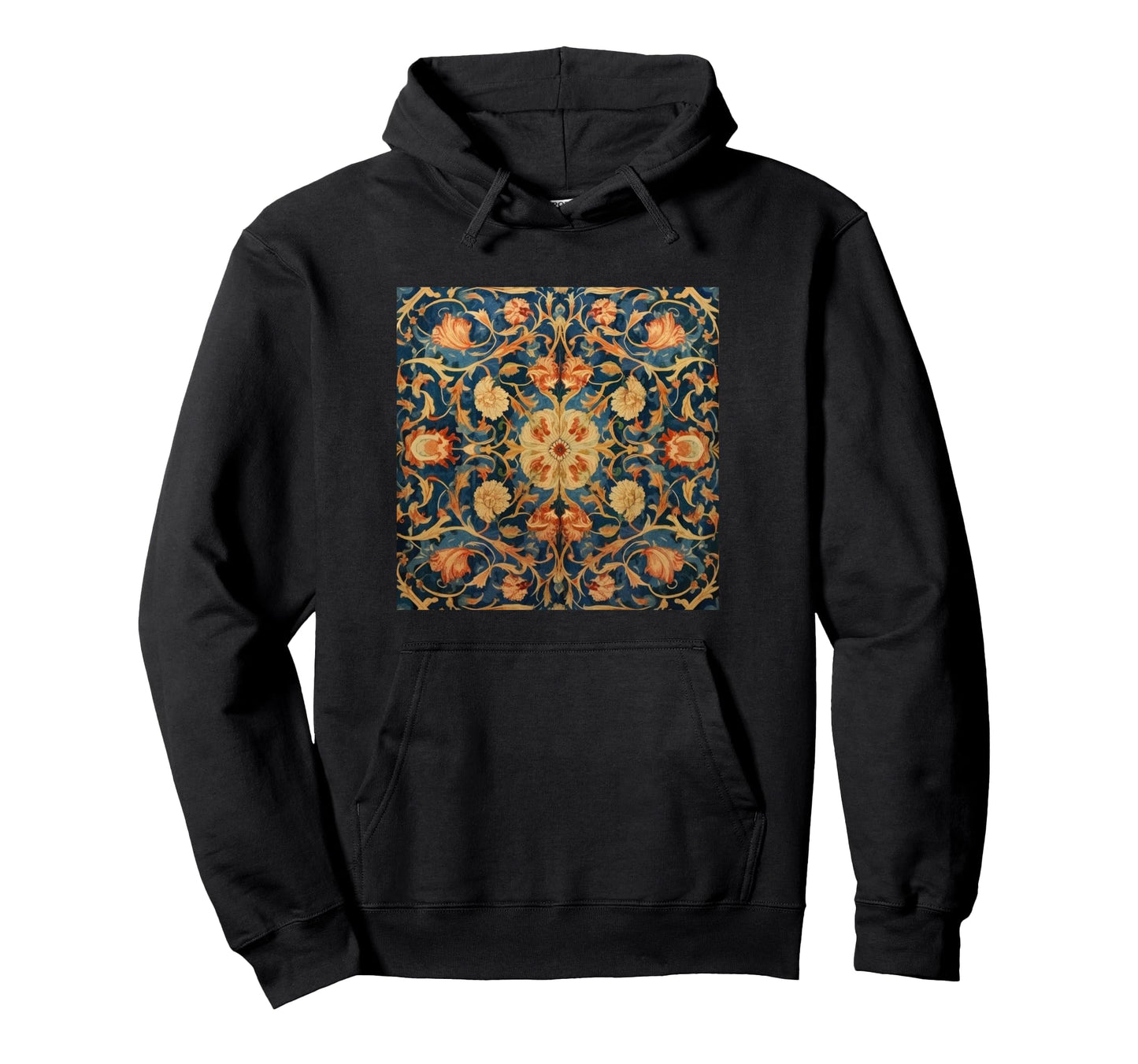 Bohemian Moroccan Boho Pattern Hoodie - Casual Everyday Wear Men Women - T-Shirt, Sweatshirt, Hoodie