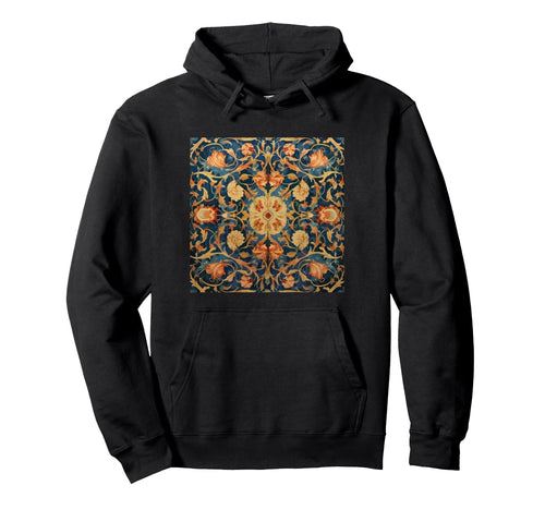 Bohemian Moroccan Boho Pattern Hoodie - Casual Everyday Wear Men Women - T-Shirt, Sweatshirt, Hoodie
