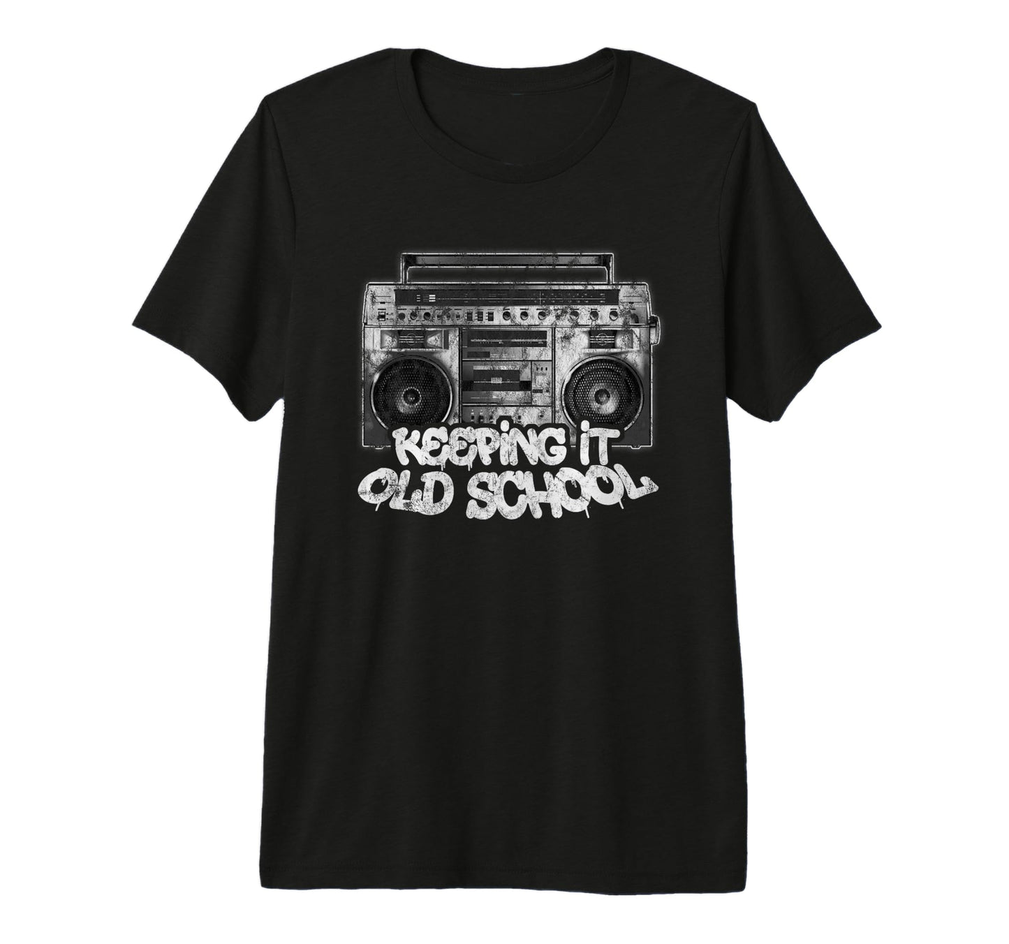 Keeping It Old School Old School T-Shirt - Aesthetic Graphic for Adults - T-Shirt, Sweatshirt, Hoodie