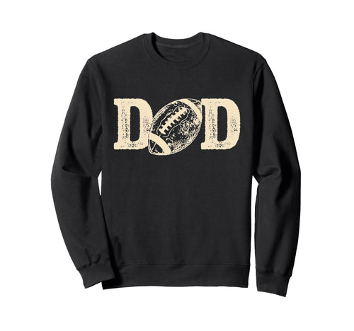 Viral Simple Football Dad Sweatshirt - Custom Art Print for Adults - T-Shirt, Sweatshirt, Hoodie