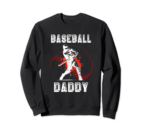 Baseball Daddy Gift Brother Sweatshirt - Minimalist Print for Adults - T-Shirt, Sweatshirt, Hoodie