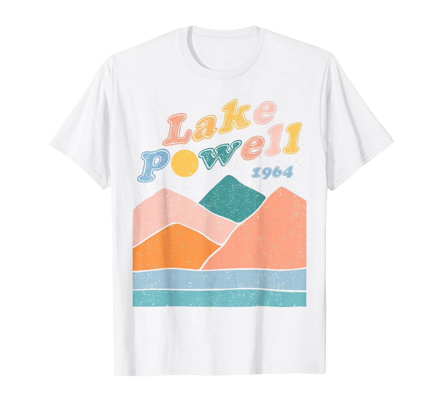 Lake Powell Utah Arizona Boho T-Shirt - Novelty Apparel for Adults - T-Shirt, Sweatshirt, Hoodie