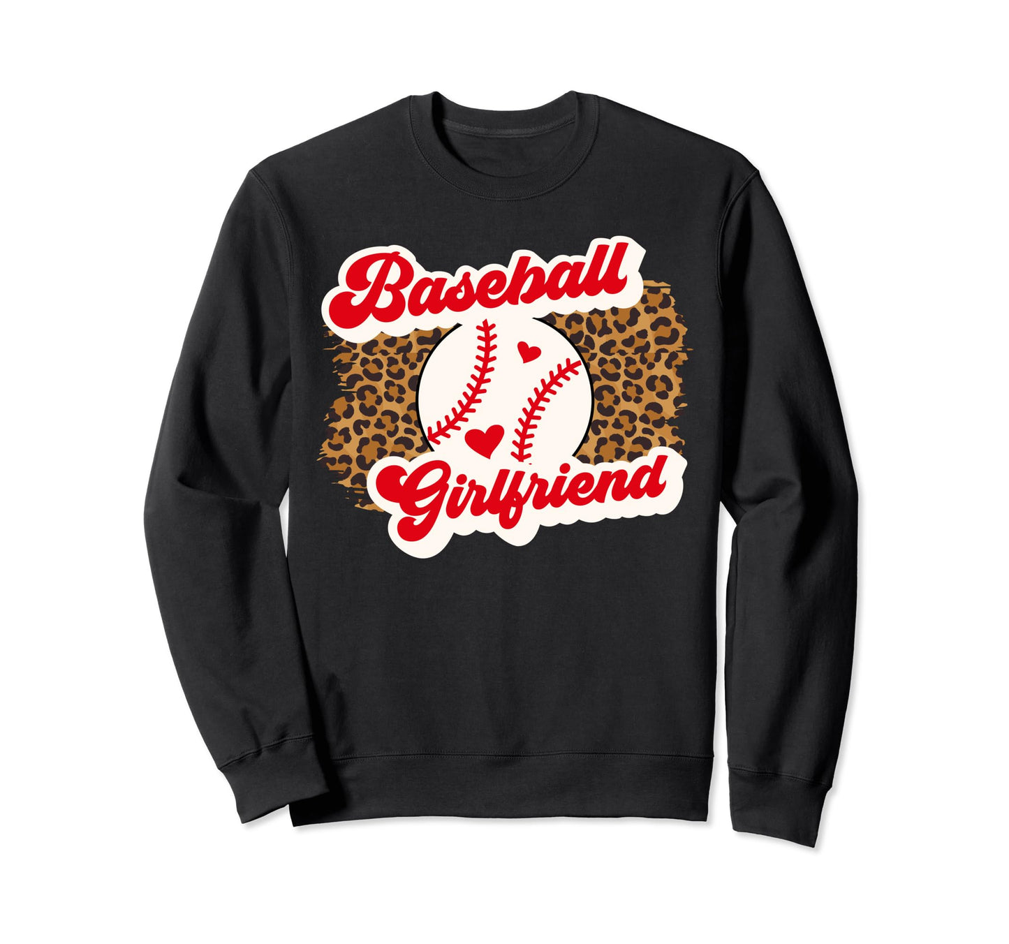 Groovy Baseball Girlfriend Baseball Sweatshirt - Novelty Apparel Unisex - T-Shirt, Sweatshirt, Hoodie