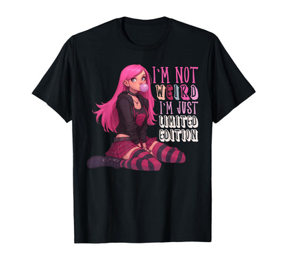 Im Not Weird Just Anime Aesthetic T-Shirt - Custom Art Print Men Women - T-Shirt, Sweatshirt, Hoodie