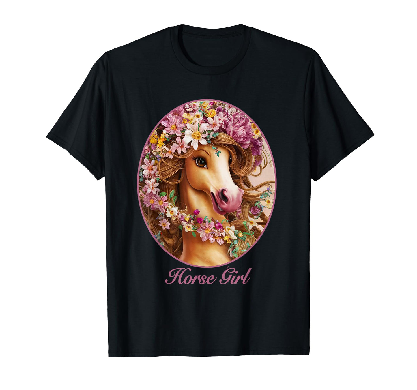 Coquette Horse Girlcore Y2K T-Shirt - Casual Everyday Wear for Adults - T-Shirt, Sweatshirt, Hoodie